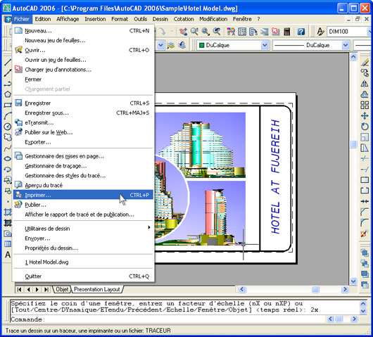 Convertir Un Plan Autocad Dwg En Un Fichier Pdf