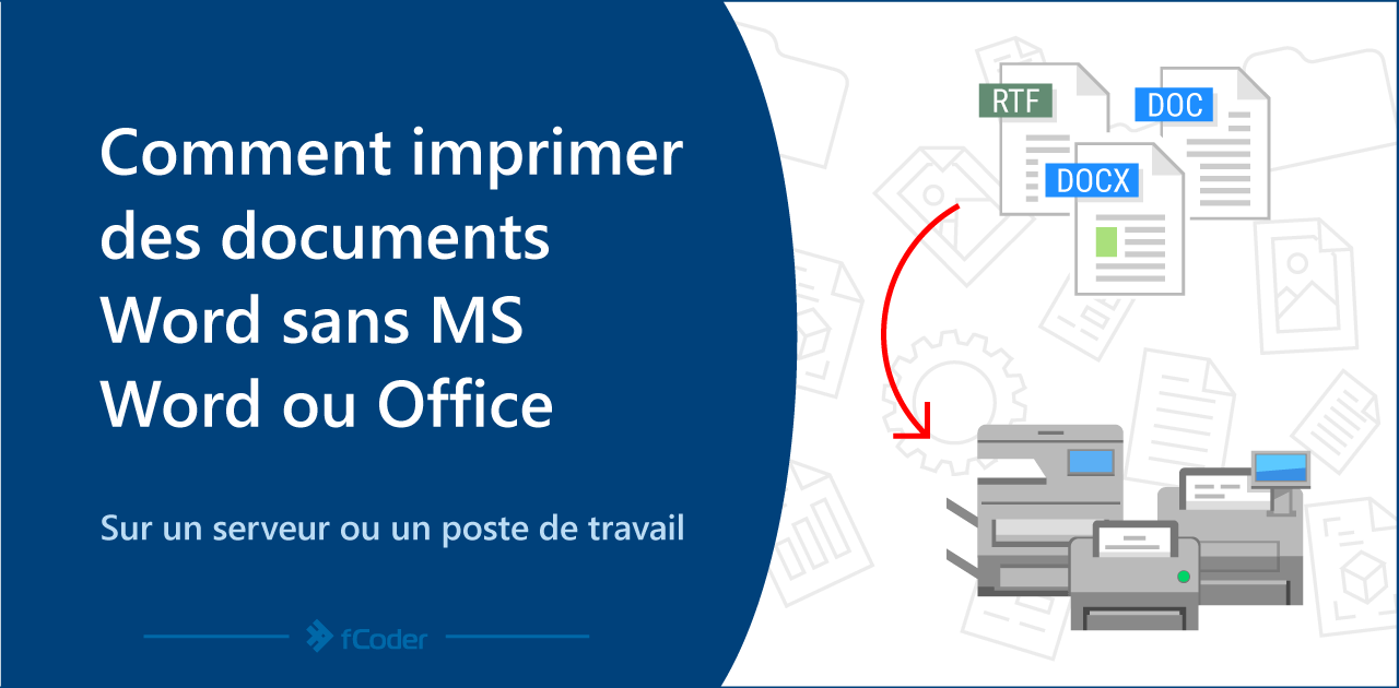 Comment imprimer des documents Word sans MS Word ou Office